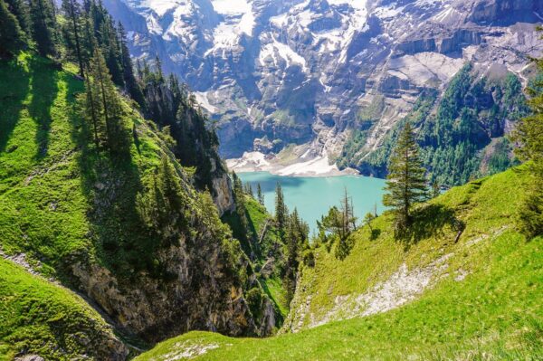 Heuberg - A Stunning Viewpoint High Above Lake Oeschinesee - Our Swiss 